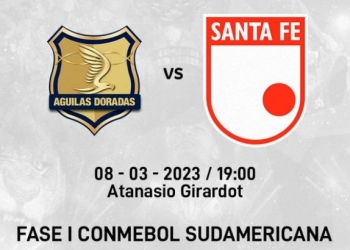 Águilas Doradas vs. Santa Fe por Copa Sudamericana: árbitro, estadio y por dónde verlo