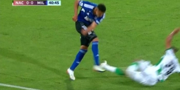 Banguero y una dura entrada sobre Óscar Vanegas: ¿Debió ser expulsado?