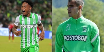 Los partidos que se perderán Tomás Ángel y Nelson Palacio con Atlético Nacional