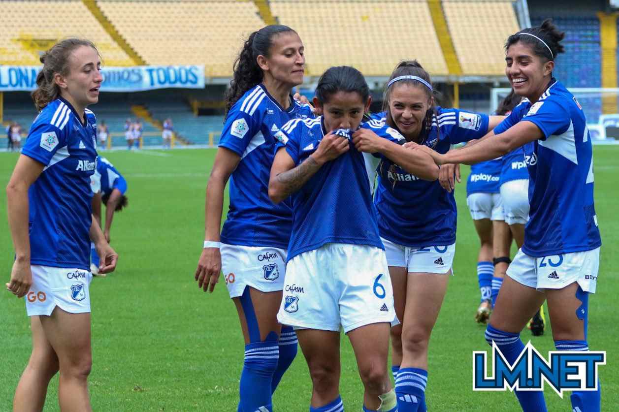 ¡Triunfo azul!: Así fue la primera victoria de Millonarios en la Liga Femenina