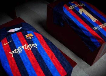 El FC Barcelona llevará en la camiseta el logotipo del disco Motomami de Rosalía