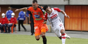 Santa Fe en el fondo de la tabla después de la derrota contra Envigado
