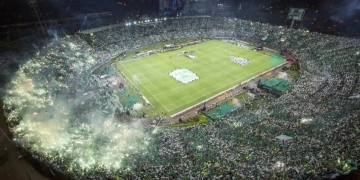 Top-5 estadios colombianos que más partidos han albergado en la Copa Libertadores