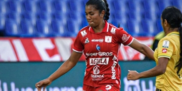 América gana por lo justo a Bucaramanga y son líderes de la Liga Femenina