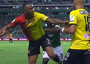 Ángelo Rodríguez y su partido aparte ante Deportivo Cali. ¿Acaso salió mal?