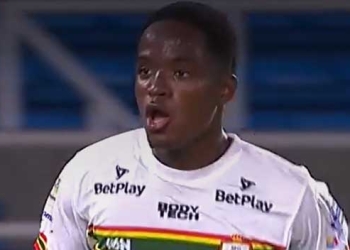 ¿En dónde está haciendo goles Duván Mina?