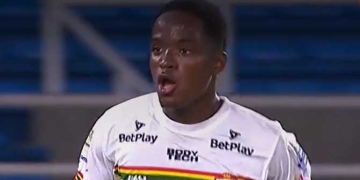 ¿En dónde está haciendo goles Duván Mina?