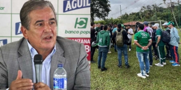 Jorge Luis Pinto y lo que dijo de los hinchas que visitaron la sede