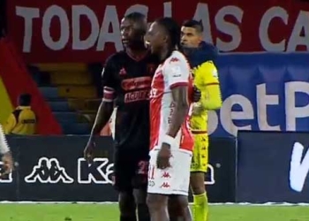 Rodallega ante América: su partido con más minutos, opción de gol y abrazo con Adriancho