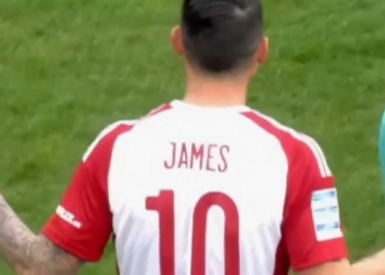 ¿Cuántos goles y asistencias lleva James en Olympiacos? ¡Hoy volvió a sumar!