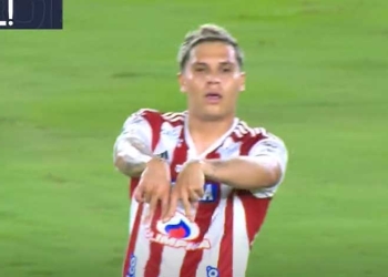 El primer gol de Juanfer Quintero en Junior, GOLAZO