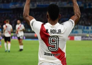 Sumó otro: ¿Cuántos goles lleva Miguel Borja en River?