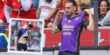 Golazo, polémico festejo, terrible plancha y roja. ¡Pasó de todo con Benedetti!