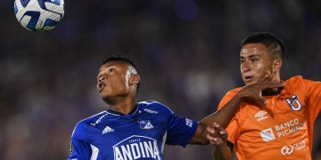 Óscar Cortés también se luce en Libertadores con 2 asistencias