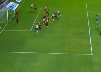 Video: ¡Qué distinguido, Rafa Pérez! Golazo de taco en la goleada de San Lorenzo