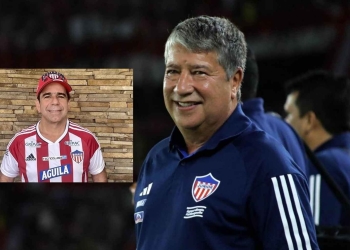 La dedicatoria del Bolillo Gómez para Alejandro Char tras la victoria de Junior