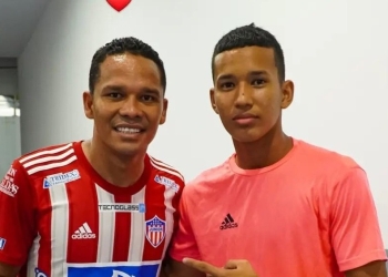 "Quiero ser mejor que mi tío": El sobrino de Bacca que está en las inferiores de Junior