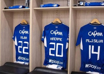El bonito detalle de la camiseta de Fernando Uribe en la Sudamericana