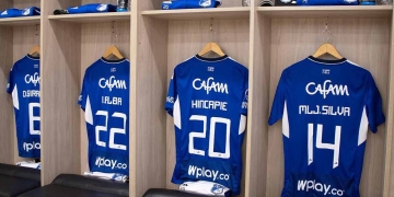 El bonito detalle de la camiseta de Fernando Uribe en la Sudamericana