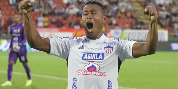 Leider Berrío y la razón por la que lloró en su gol: "Fueron semanas complicadas"