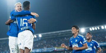 ¡Millonarios se lo volteó al DIM sobre el final y es sólido líder de la Liga Betplay!