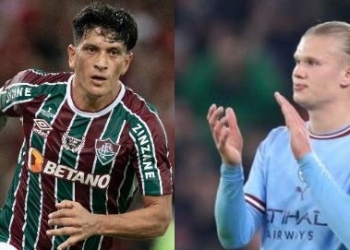 Germán Cano y la marca en la que supera a Erling Haaland