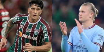 Germán Cano y la marca en la que supera a Erling Haaland