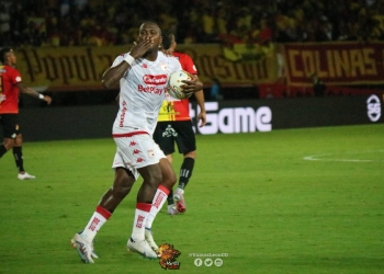 ¿Cuántos goles lleva Rodallega con Independiente Santa Fe?