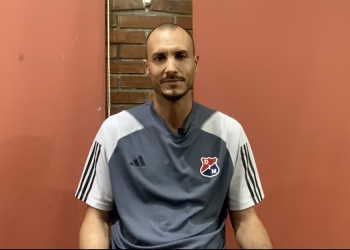 Parte de victoria de David González antes del partido en Neiva