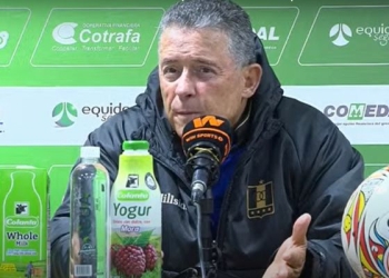 Pedro Sarmiento, tras dura derrota de Once Caldas ante La Equidad: «Si me van a echar…»