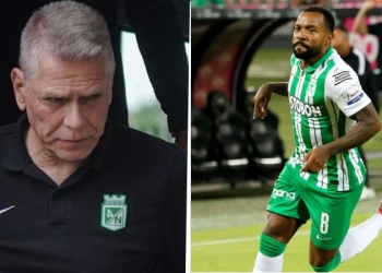 DT de Atlético Nacional confesó por qué sacó a Dorlan Pabón del juego ante Junior