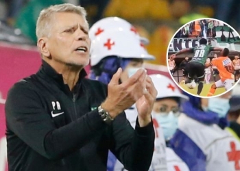 DT de Nacional y su molestia con el arbitraje en Envigado: «No entendí por qué el VAR…»