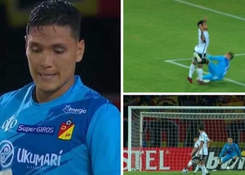 ¿¡Qué tal lo que pasó con Aldair Quintana en el debut del Pereira!?