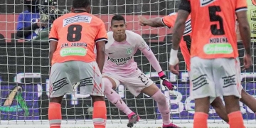¿Cuántos penaltis ha atajado Kevin Mier en Atlético Nacional y cuántos le cobraron?