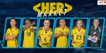 Cerveza Águila crea Her Market, la plataforma para visibilizar el talento y logros de del fútbol femenino en Colombia.
