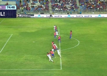 Lo que le faltaba: ¡Terrible golazo de Daniel Cataño en Santa Marta!