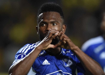 ¿Hace cuánto no hacía un gol Elvis Perlaza y cuántos lleva con Millonarios?