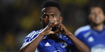 ¿Hace cuánto no hacía un gol Elvis Perlaza y cuántos lleva con Millonarios?