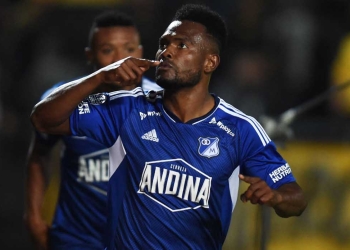 ¿Hace cuánto no hacía un gol Elvis Perlaza y cuántos lleva con Millonarios?
