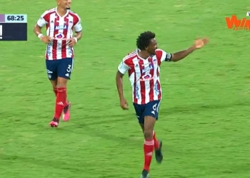 Didier capitán y su gol en el Atanasio para abrir el marcador