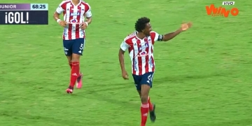 Didier capitán y su gol en el Atanasio para abrir el marcador