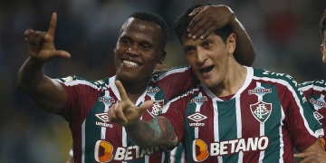 Jhon Arias y Germán Cano, ahora brillando en la Libertadores
