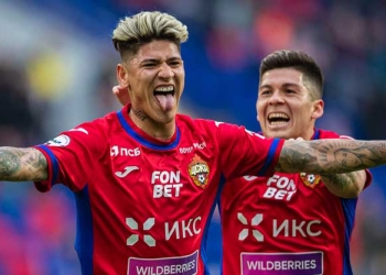 ¿Cuántos goles tiene Jorge Carrascal en CSKA Moscú?