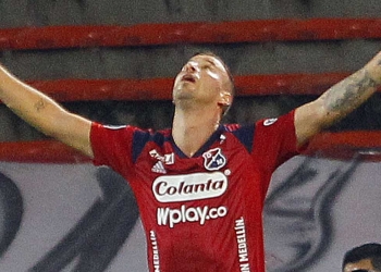 Sigue sumando en Libertadores. ¿Cuántos goles lleva Luciano Pons en el Medellín?