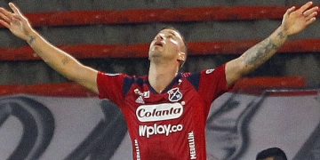 Sigue sumando en Libertadores. ¿Cuántos goles lleva Luciano Pons en el Medellín?