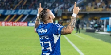 ¿Cuántos goles lleva Leo Castro con Millonarios?