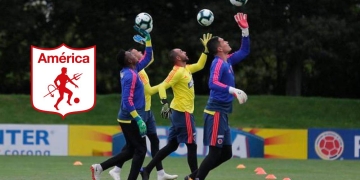 El portero de Selección Colombia que está entrenando con América de Cali