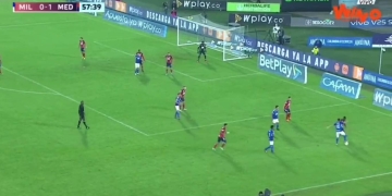 Millos vs. DIM: La mágica jugada de Daniel Cataño que terminó en gol de Cortés