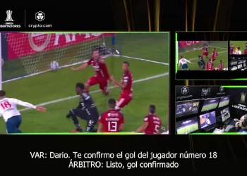 El polémico audio del VAR en el gol de Nacional de Montevideo al DIM