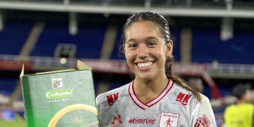 Alexa Bahr habló de la pelea contra La Equidad: "Pido disculpas"